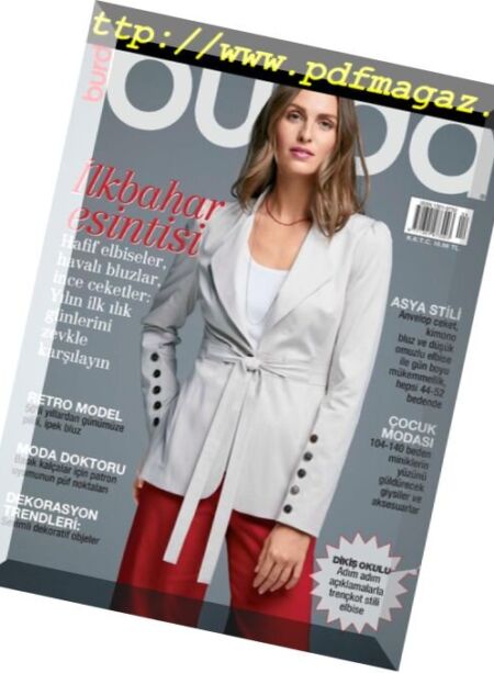 Burda Turkey – Nisan 2018 Cover