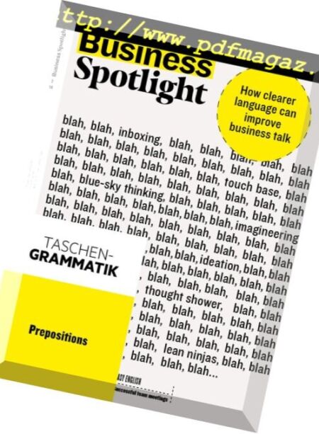 Business Spotlight – Marz-April 2018 Cover