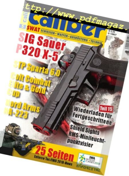 Caliber SWAT Germany – Mai 2018 Cover