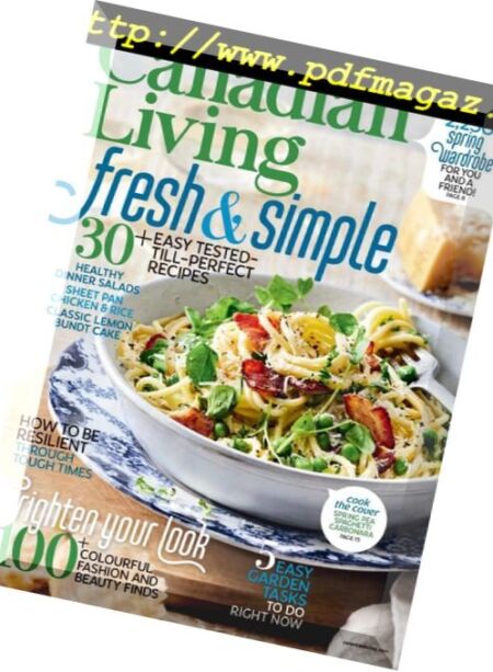 Canadian Living – May 2018 Cover