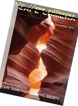 Cape Camera – November-December 2017