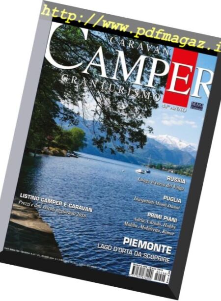 Caravan e Camper Granturismo – aprile 2018 Cover