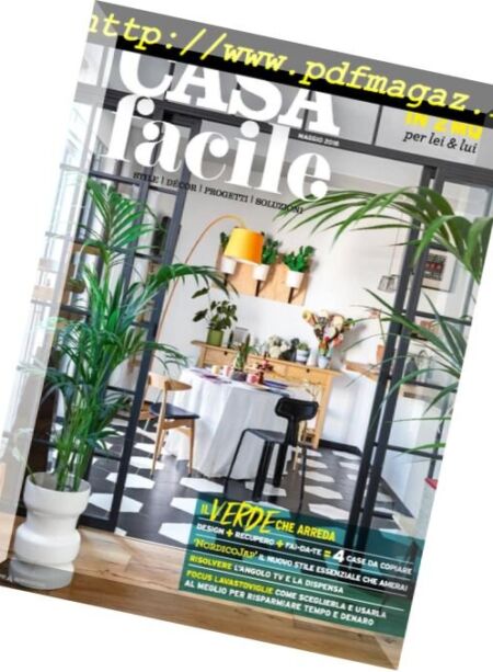 CasaFacile – maggio 2018 Cover