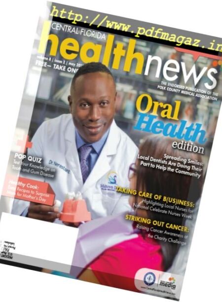 Central Florida Health News – May 2018 Cover