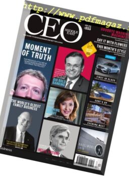 CEO Middle East – April 2018