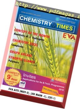 CHEMISTRY TIMES – January 2018