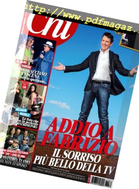 Chi – 28 marzo 2018 Cover