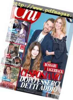 Chi – 4 aprile 2018