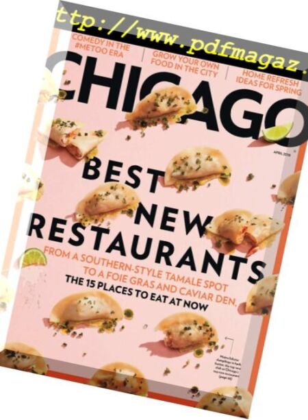 Chicago Magazine – April 2018 Cover