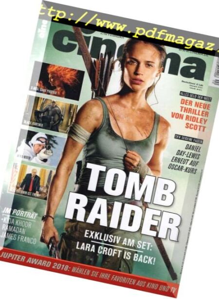 Cinema Germany – Februar 2018 Cover