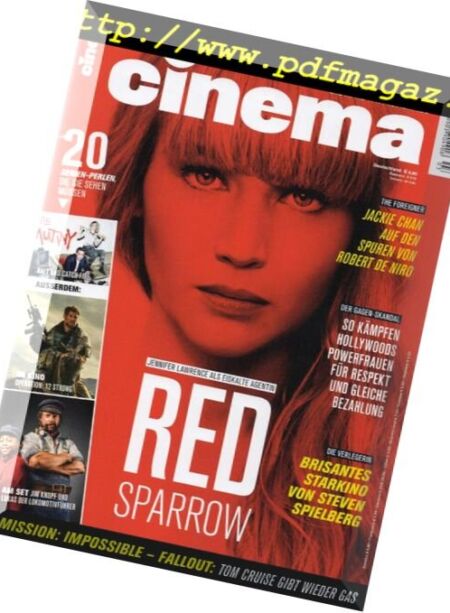 Cinema Germany – Marz 2018 Cover