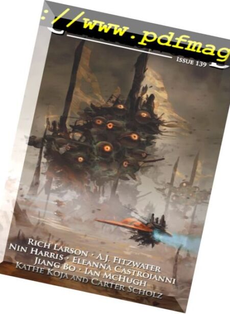 Clarkesworld – April 2018 Cover