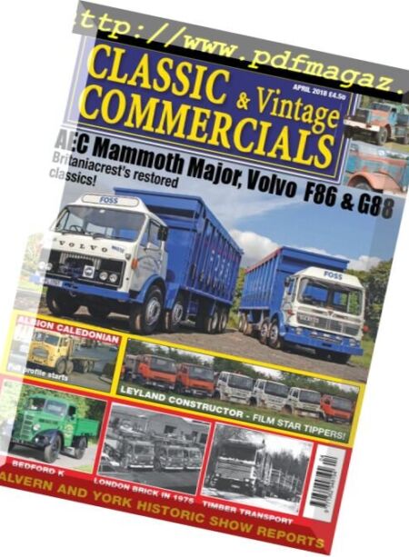 Classic & Vintage Commercials – April 2018 Cover