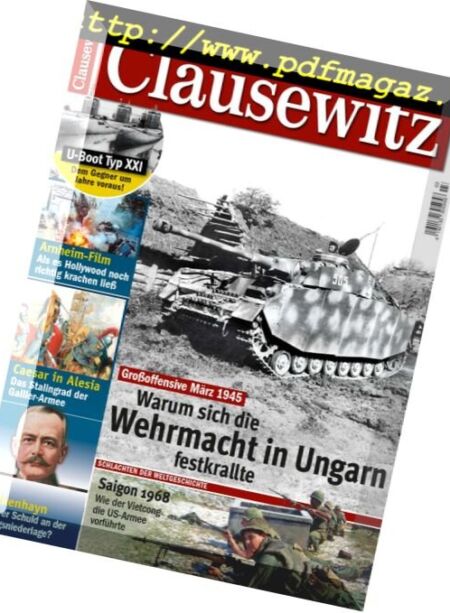 Clausewitz – Mai-Juni 2018 Cover