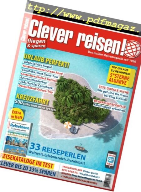 Clever Reisen – Februar-April 2018 Cover