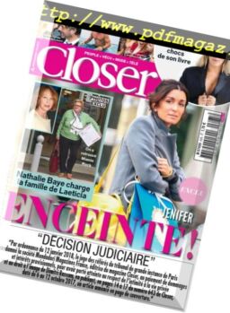 Closer France – 8 mars 2018