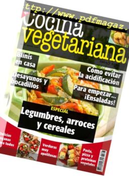 Cocina Vegetariana – abril 2018