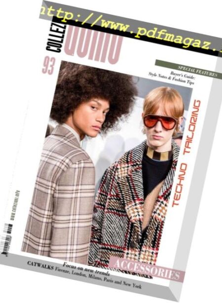 Collezioni Uomo – March 2018 Cover