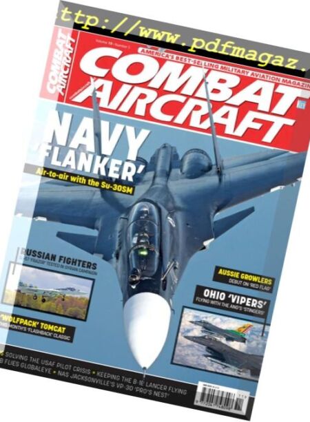 Combat Aircraft – May 2018 Cover