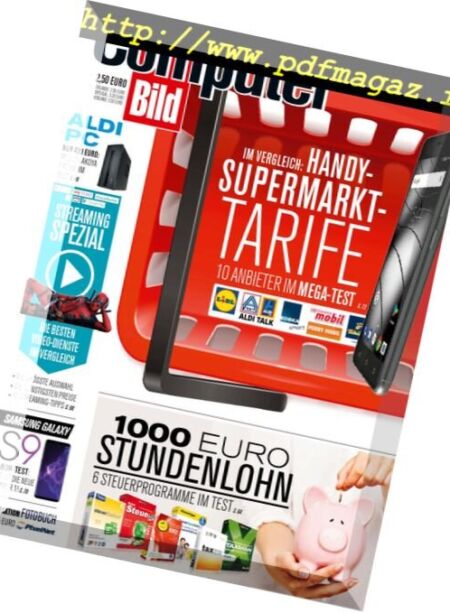 Computer Bild Germany – 17 Marz 2018 Cover