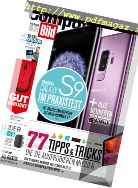 Computer Bild Germany – 3 Marz 2018 Cover