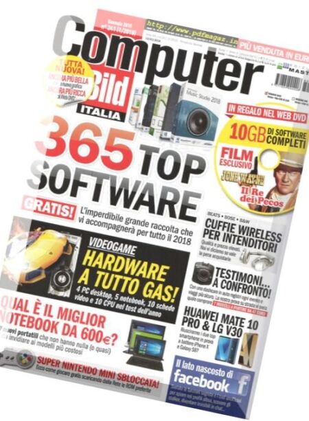 Computer Bild Italia – Gennaio 2018 Cover