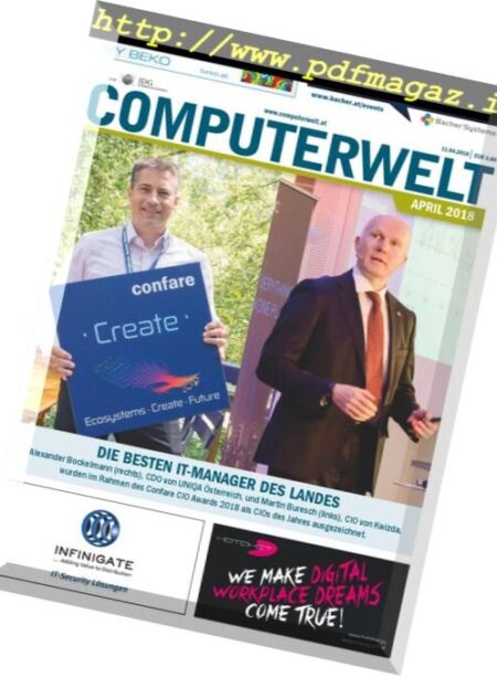 Computerwelt – 11 April 2018 Cover