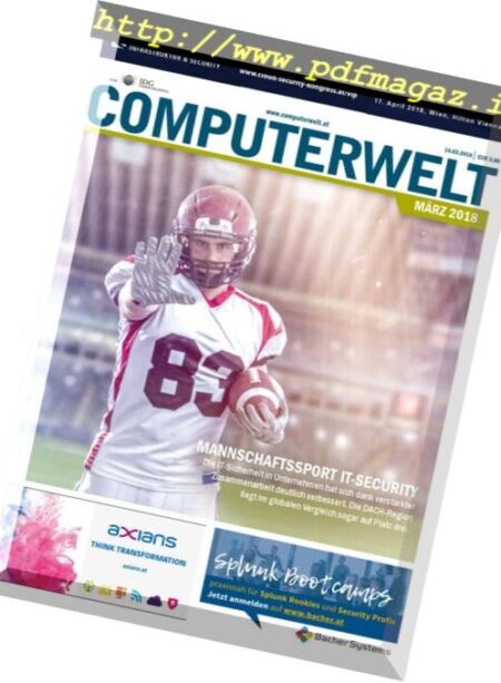 Computerwelt – 14 Marz 2018 Cover