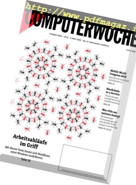 Computerwoche – 4 Marz 2018 Cover