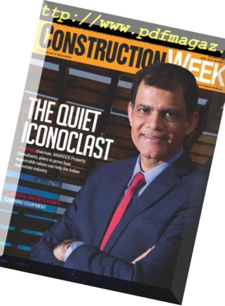Construction Week India – April 2018 Cover