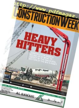Construction Week Middle East – 24 March 2018