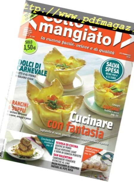 Cotto e Mangiato – Febbraio 2018 Cover