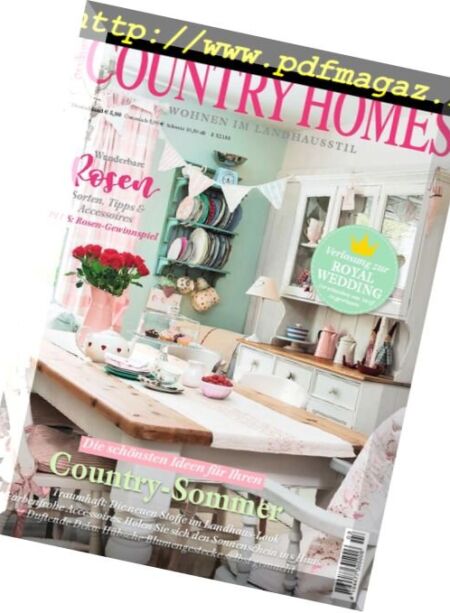 Country Homes Germany – Mai-Juni 2018 Cover