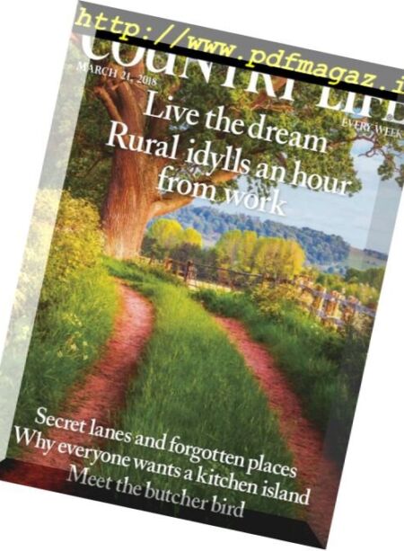 Country Life UK – 22 March 2018 Cover