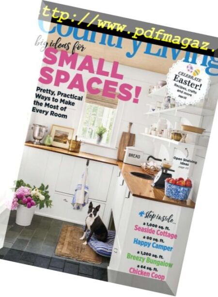 Country Living USA – April 2018 Cover
