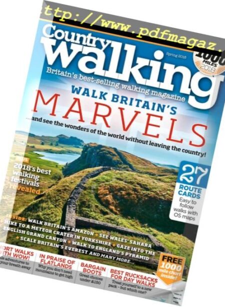 Country Walking – April 2018 Cover