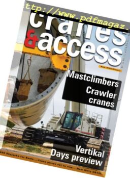 Cranes & Access – March 2018