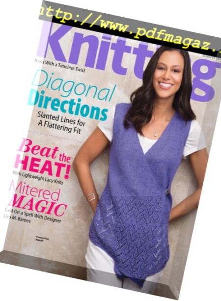 Creative Knitting – March 2018 Cover
