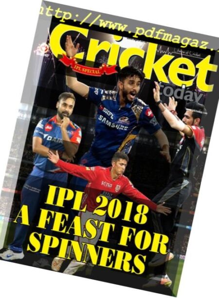Cricket Today – 18 April 2018 Cover