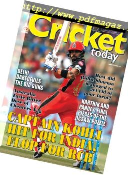 Cricket Today – March 30, 2018