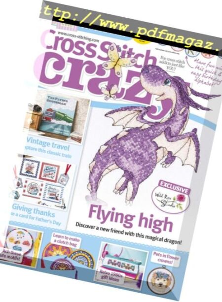 Cross Stitch Crazy – June 2018 Cover