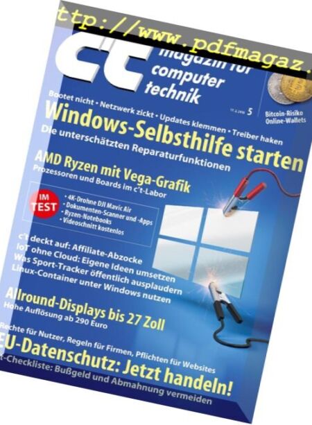 c’t Magazin – 17 Februar 2018 Cover