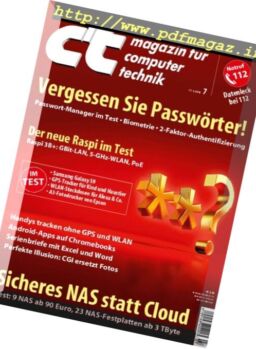 c’t Magazin – 17 Marz 2018