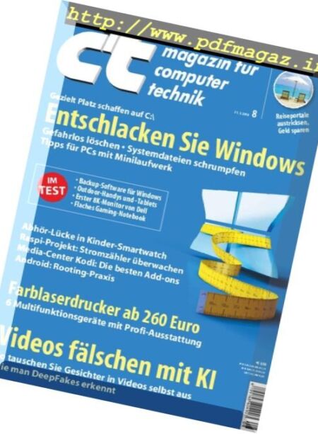 c’t Magazin – 31 Marz 2018 Cover