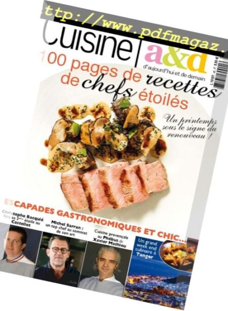 Cuisine A&D – avril 2018 Cover