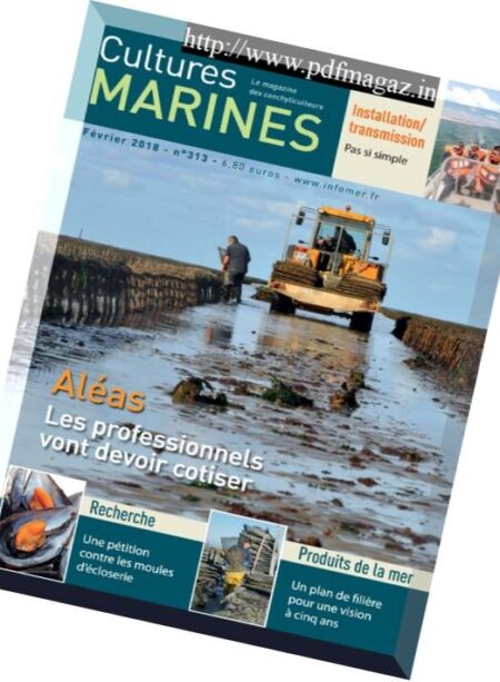 Cultures Marines – 18 janvier 2018 Cover