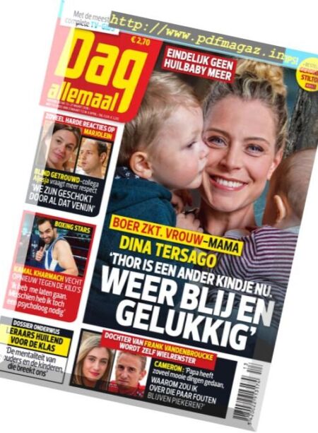 Dag Allemaal – 27 maart 2018 Cover