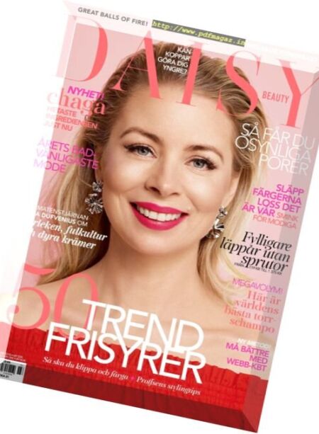 Daisy Beauty – Maj-Juni 2018 Cover