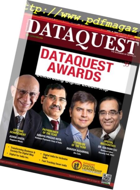 Dataquest – April 2018 Cover