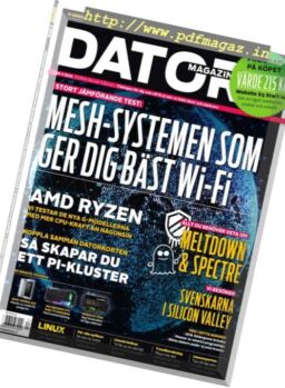 Dator Magazin – Nr.4, 2018